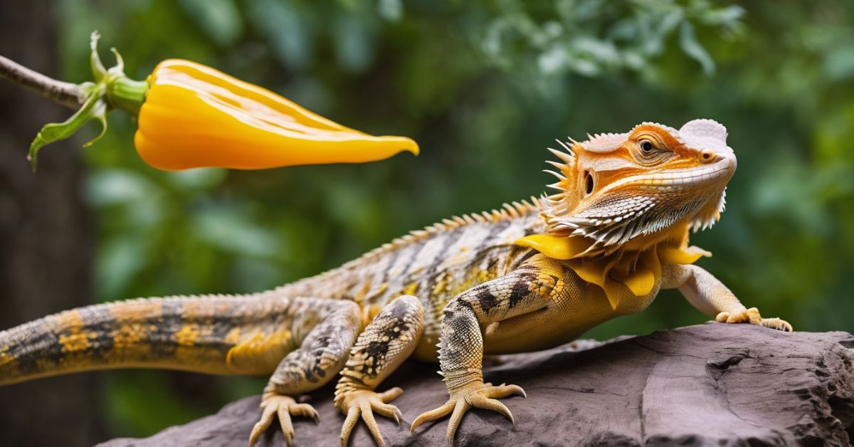 Can Bearded Dragons Eat Yellow Bell Peppers